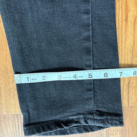 H&M black denim - slim - size 34x32 - Picture 5 of 7